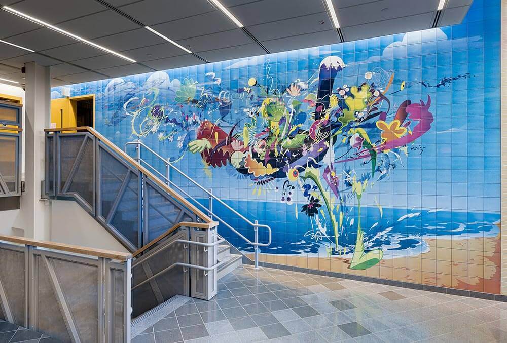 New York State School Project | Digital Ceramics Custom Tiles